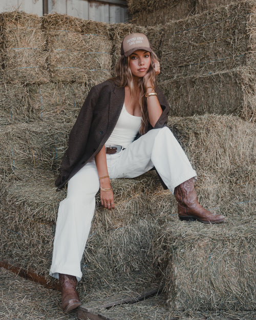 Country Girls Love Jesus Cap